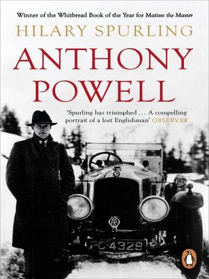 cover image of Anthony Powell